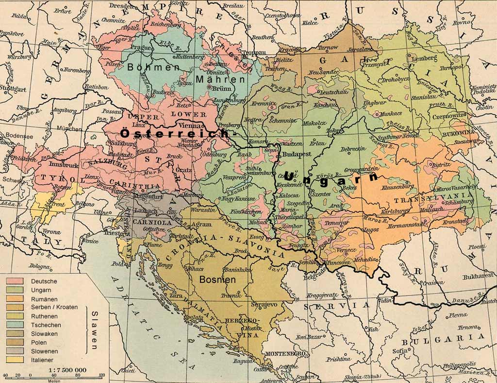 Donaumonarchie 1911